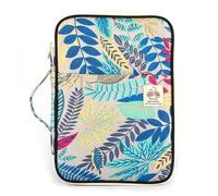 TFixol Porte-documents A4 multifonction avec fermeture éclair pour bloc-notes, stylos, cartes d'identité, étudiants, voyageurs, hommes d'affaires