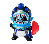 TFixol Poupée Panda au Changement de Visage l Opéra du Sichuan Jouet Interactif et Ornement Culturel Exquise avec Caractéristique Patrimoine Immatériel