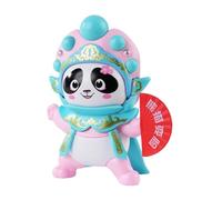 TFixol Poupée Panda au Changement de Visage l Opéra du Sichuan Ornement Bureau Interactif Joueur à Thème Culturel Créatif avec Le Charme Patrimoine Immatériel