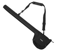 TFixol Sac de canne à pêche en toile portable pour canne à pêche, moulinet Stora, tubes, étui pour canne à pêche, sac de pêche à la mouche, sac noir uniquement