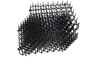 TFixol Tapis de piquets répulsifs pour Chats coupables Répulsif Physique en Plastique sans Danger Les Meubles et Surfaces