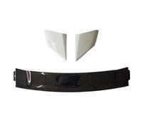 Tfkkaw Becquet Toit pour Accord ABS FD2 2008 2009 2010 2011 2012 2013 Couvercle De Coffre De Voiture en Trois Parties, Aileron Arrière Becquets Arrière(White Black)