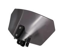 Tfkkaw Déflecteur De Vent Universel Pour Pare-Brise De Moto, 1 Pièce, Gris