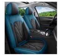 Tfkkaw Ensembles Housses Siège pour BYD pour Atto 3 pour Dolphin pour Seal pour Song Plus pour Ora 03 Pro pour Sea pour Lion 07 Housse Siège Voiture(Blue Black 5 Seat-A)