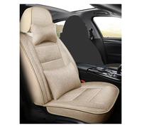 Tfkkaw Ensembles Housses Siège pour Ford pour Focus pour Edge pour Kuga pour Ecosport pour Fiesta pour Mondeo pour Ranger Housse Siège Voiture Universelle en Lin(E)