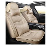 Tfkkaw Ensembles Housses Siège pour Ford pour Focus pour Edge pour Kuga pour Ecosport pour Fiesta pour Mondeo pour Ranger Housse Siège Voiture Universelle en Lin(Q)