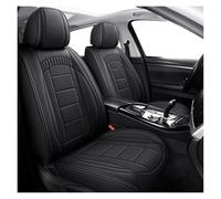 Tfkkaw Ensembles Housses Siège pour Mitsubishi L200 pour ASX pour Outlander pour Eclipse pour Cross pour Lancer X pour Pajero pour Sport Housses Siège Voiture(Front Seats-Black)