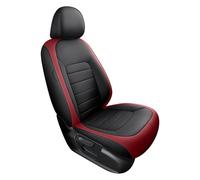 Tfkkaw Ensembles Housses Siège pour Mitsubishi pour Eclipse pour Cross pour Lancer X pour ASX pour Outlander pour Pajero Housses Siège Voiture Sport(1PC-Black Red)