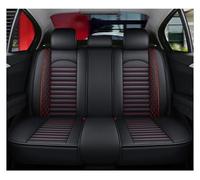 Tfkkaw Ensembles Housses Siège pour Polo pour Atlas pour Jetta pour Bora pour EOS pour Sharan pour Scirocco UP pour Variante pour Coccinelle Housses Siège Voiture(Red Only Back Row)