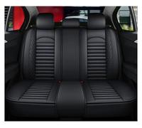 Tfkkaw Ensembles Housses Siège pour Polo pour Atlas pour Jetta pour Bora pour EOS pour Sharan pour Scirocco UP pour Variante pour Coccinelle Housses Siège Voiture(Black Only Back Row)
