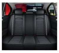 Tfkkaw Ensembles Housses Siège pour Polo pour Atlas pour Jetta pour Bora pour EOS pour Sharan pour Scirocco UP pour Variante pour Coccinelle Housses Siège Voiture(White Only Back Row)