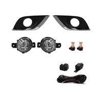 Tfkkaw Feux Antibrouillard Pour Nissan Pour Sunny 2014 2015 Pour Versa Berline Pour Almera N17 Feu Antibrouillard Feu Circulation Diurne DRL Lumière Jour(Led Yellow)