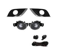 Tfkkaw Feux Antibrouillard Pour Nissan Pour Sunny 2014 2015 Pour Versa Berline Pour Almera N17 Feu Antibrouillard Feu Circulation Diurne DRL Lumière Jour(Led Fog Lamp)