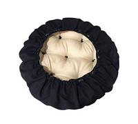 TFlower Housses de Tabouret Rond Rempli en Coton Super Doux Housses Coussin de Tabouret de Bar Rond Coussin de siège 30cm