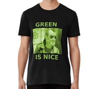 TFRDE2345 Running on Empty Green is Nice T-Shirt