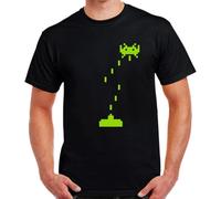 TFRwtf33R 8 bit Game T-Shirt 80s and 90s Gaming Birthday Gift Black M