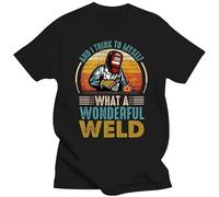 TFRwtf33R and I Think to Myself What A Wonderful Weld Funny Welders T Shirts Black M