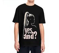TFRwtf33R Ariana Yes and T Shirt Black L