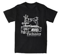 TFRwtf33R Bird Deejay Technics T Shirts Black 3XL