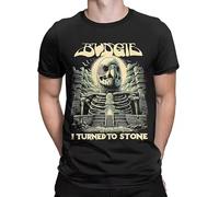 TFRwtf33R Budgie I Turned to Stone T Shirt Black S