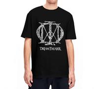 TFRwtf33R Dream Theater Punk Metal Band T-Shirt Black M