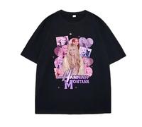 TFRwtf33R Hannah Montana T Shirt Black XL