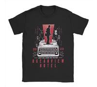 TFRwtf33R Hipster Dont Write Alan Wake 2 T-Shirt Black S