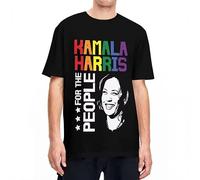 TFRwtf33R Kamala Harris 2024 First Madam President T-Shirt Black XL