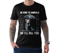 TFRwtf33R Keanu Reeves Movie t Shirt Damen Kurzarm Black L