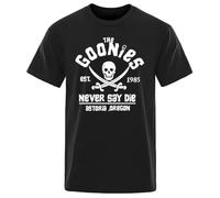 TFRwtf33R Oregon Pirate Flag Never Say Die Astoria Casual T Shirt Black S