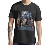 TFRwtf33R Run Like You're Scared Funny Scary Horror Art Cool T-Shirt Black XL