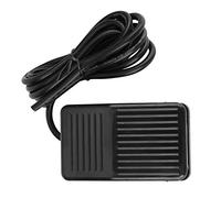 TFS-01 Interrupteur a Pied Interrupteur de Commande au Pied 250VAC 10A Anti-dérapant IP67 étanche Pédale ON Off Interrupteur Momentané Interrupteur à Pédale Noir (Longueur de ligne 2 mètres)