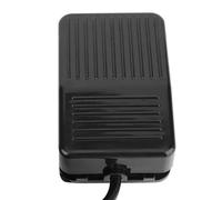 TFS-01 Interrupteur de Commande au Pied 250VAC 10A Anti-dérapant IP67 étanche Pédale ON Off Interrupteur momentané Interrupteur à Pédale Noir (Longueur de ligne 1 mètre)