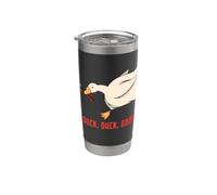 TFS Couteau de simulation humoristique en forme de canard et d'oie Gobelet isotherme en acier inoxydable double paroi