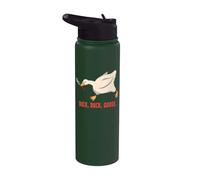 TFS Couteau de simulation humoristique en forme de canard et d'oie Stainless Steel Insulated Water Bottle