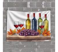 TFSW Décoration amusante pour bar naviguant dans le coucher du soleil : un voyage serein pour décoration murale (100 x 150 cm)