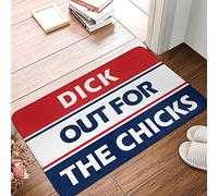 TFSW Décoration de porte de chambre Dicks Out For The Chicks Mat Tin Sign Decor Metal Signs For Man Cave (65 x 90 cm)