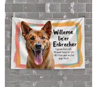 TFSW Man Cave Accessories And Decor Dog Choice Tapisserie pour chambre à coucher Motif voleurs au-dessus du lit Décoration vintage 75 x 100 cm