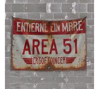 TFSW Man Cave Decor And Accessories Exploring The Mysterious Area 51 : Decoding The Legends Tapisserie Décoration murale Esthétique (75 x 100 cm)