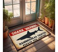 TFSW Paillasson pour entrée en plein air avec inscription amusante « Live Every Week Like It's Week » - Motif chauve-souris - 50 x 80 cm