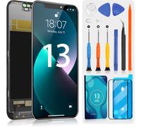 TFT LCD Screen for iPhone 13 with Repair Tools and Screen Protector,Touch Screen with Frame Compatible with Model A2482/ A2631/ A2634/ A2635/ A2633