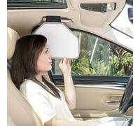 TFY Pare-Soleil de fenêtre latérale pour poignées de Toit de Voiture - Éblouissement du Soleil et Blocage de la Chaleur pour conducteur ou Passager, réduit l'éblouissement des fenêtres latérales,