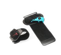 TFY Sangle élastique réglable pour Switch Just Dance, Sports et Ring Fit Adventure - Convient aux bracelets de 11,4 à 20,3 cm, cuisses de 32,5 à 55,9 cm - 2 bracelets et 2 extensions