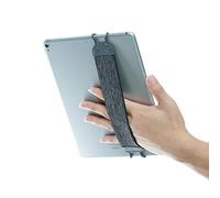 TFY Sécurité Dragonne Support pour tablettes, iPad, liseuses - iPad Pro, iPad, iPad Mini 4, iPad Air, iPad 2, Samsung Galaxy Tab et Note - Gris