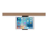 TFY Support d'armoire de Cuisine, Support de Tablette pour étagère de Bureau Compatible avec iPhone, iPad Pro Air, Mini, Galaxy Tabs, MatePad, tablettes 7"-10,5" et téléphones 5"-6,5"