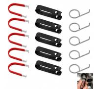 TFZZZDP 15 PCS Extracteur de Capuchon de Boulon de Roue, Outil Démontage Couvre Écrous Voiture, Kit Retrait Cache Boulons Jante, Outil Extraction Universel Durable Métal Plastique
