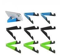 TFZZZDP 9 PCS Supports Universels pour Téléphone Portable et Tablette, Support Pliable Réglable de Bureau Antidérapant, Porte Smartphone Compact pour Maison Bureau Voyage Compatible Jusqu’à 11 Pouces