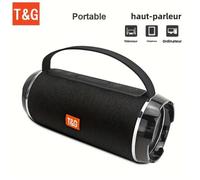 TG 116C Grand haut-parleur portable sans fil, son surround 5.0,1200mAh, IPX4, Port Clé USB-AUX-TF Carte Pour Soirées, Randonnées