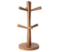 Arbre à mugs hauteur 31 cm en acacia