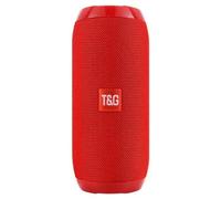 TG117 haut-parleur Bluetooth extérieur haut-parleur sans fil Portable colonne double basse barre de son caisson de basses lecteur de musique haut-parleur Radio FM-Rouge